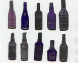 10 Different Liquor Bottle Metal Advertising Pieces 1950&#39;s  - $27.72