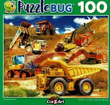 Puzzlebug Construction Site - 100 Pieces Jigsaw Puzzle - £8.68 GBP