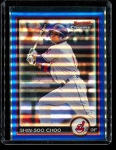 2010 Topps Bowman Chrome Refractor Baseball Card #151 SHIN-SOO Choo Indians Le - £6.68 GBP