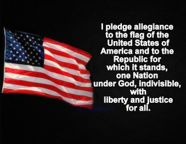 I Pledge Allegiance To The Flag Made In The Usa Photo Print - £3.99 GBP+