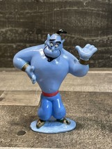 Disney Mattel 1992 Aladdin Genie Collectible Figure 4&quot; PVC Figurine Vint... - £7.75 GBP