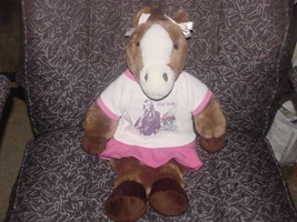18&quot; Build A Bear Pony Plush Dress In Hanna Montana Outfit Adorable - £19.73 GBP