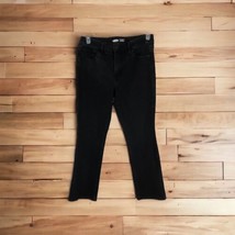 Old Navy Womens Jeans Size 12P High Rise Kicker Book Cut Black Stretch D... - $18.54