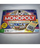 Monopoly Here &amp; Now World Edition Electronic Banking New Open Box Sealed... - £60.57 GBP