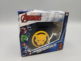 Avengers Silicone Protective Earbud Case Black Panther Marvel - £4.31 GBP