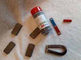 Magnets &amp; Iron Filings for Experiments with Magnets for Homeschool and S... - £11.56 GBP