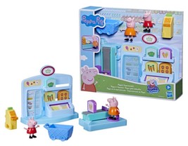 Peppa Pig Peppa’s Adventures, Peppa’s Supermarket Playset Preschool Toy, 3+ - £23.94 GBP