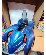 2013 Batman Blue Transform &amp; Attack Batmobile Vehicle Car Toy DC Comics ... - $16.40 CAD