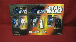 Star Wars 3 Piece Collectors Pack Power of the Force Luke, Obi-Wan, Darth Vader - £23.48 GBP