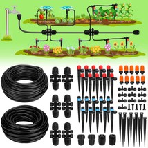 Drip Irrigation System, Garden Watering System With Adjustable Drip, Lawn - $834.16 MXN