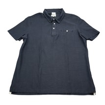 Jachs New York Shirt Mens XL Blue Gray Polo Short Sleeve Golf Casual - £14.63 GBP