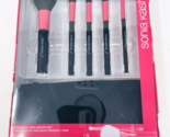 Sonia Kashuk Proudly Pink BCRF Pink Ribbon Breast Cancer Makeup Brush Set - £16.23 GBP