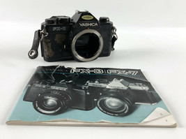 Yashica FX-3 35mm SLR Film Camera Body * ONLY * - Manual Focus 1980s Vin... - $39.59