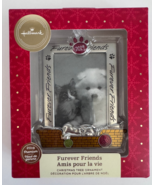 Hallmark 2019 Dog Cat Pet Photo Frame Furever Friends Christmas Ornament - $27.76 CAD