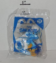2011 McDonald&#39;s Happy Meal Toy The Smurfs #11 Greedy MIP - £7.54 GBP