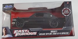 Jada 1\32 Fast and furious Brian&#39;s Nissan Skyline 2000 GT-R - £4.71 GBP