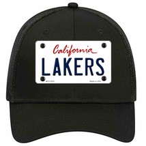 Lakers California State Novelty Black Mesh License Plate Hat - £23.22 GBP