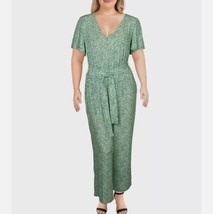 1.STATE Womens Plus 3X Fresh Grass Neo Renaissance Floral Jumpsuit NWT V39 - £50.10 GBP