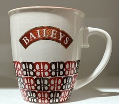 Baileys Vintage Coffee Mug Red Baileys Logo Banner Gold Accent Irish Cream - £5.52 GBP