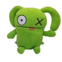 Uglydoll Green Plush Stuffed Animal Monster Doll Green Ox Retired 2019 9 inch - £11.75 GBP