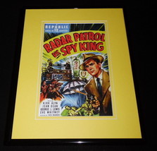 Radar Patrol vs Spy King Framed 11x14 Poster Display Kirk Alyn Jean Dean - $34.64