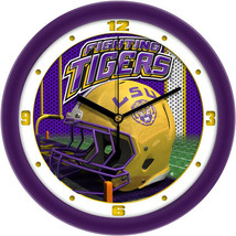LSU Louisiana State Tigers Football Helmet clock - £30.37 GBP