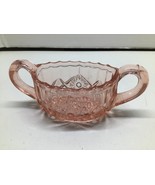 Pink Depression Glass Sugar Bowl - €10,30 EUR