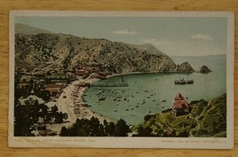 Vintage UDB Postcard California Avalon Santa Catalina Island Harbor Port 7283 - £10.11 GBP
