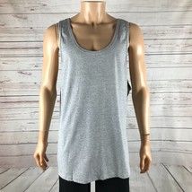 Men&#39;s Basic Editions Classic Gray Cotton Muscle Tank Top Nwt Xl - £7.64 GBP