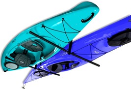 Overhead Garage Hanger, Holds Two Kayaks Or Canoes, Adjustable Mount, - $103.94