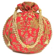 Ethnic Women Potli Clutch Bag Handbag - £13.54 GBP