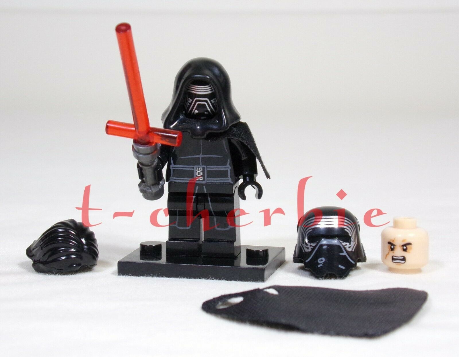 KYLO REN DELUXE Star Wars Minifigure +Stand The Last Jedi US Seller