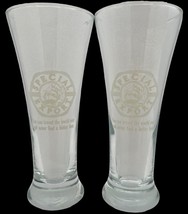 Heilmans Special Export Pilsner Beer Glasses Pair Barware Cocktail Party - £7.96 GBP