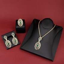 Sunspicems Chic Morocco Earring Ring Necklace African Wedding Jewelry Sets for W - £19.07 GBP