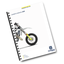 HUSQVARNA 2020 - TC 50 MINI - OWNERS MANUAL - REPRINTED COMB BOUND - $24.93