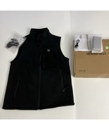 HOTHUGZ Women&#39;s Fleece Heated Vest with 12V Battery Pack Lightweight Bla... - $82.84 CAD