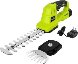 Snapfresh 12V Cordless Grass Shears - 2-In-1 Cordless Hedge Trimmer Hand... - $46.93