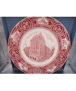NYU Pink Plate by WEDGWOOD  Centennial reissued 1985 collection of 4 New... - $570.03 CAD