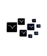 Chalkboard Laser-Cut Wall Ornament, Handmade Creative Black Decor Piece ... - $29.00