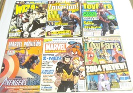 6 Magazines Toyfare #51, #77, Wizard #99, Marvel Previews #3, Marvel Spectacular - £7.85 GBP