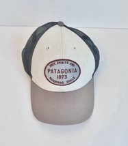 Patagonia Hat Cap Snap Back Hog Tag Free Spirits Wandering Souls Patch Mesh EUC - £17.41 GBP