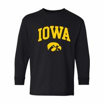 YL03 - Michigan Wolverines Arch Logo Youth Long Sleeve - Small - Gold - £22.81 GBP