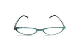 Ellen Tracy Eyeglasses 48-18-145 Teal Turquoise cat eye slim retro ET3020 TL - £39.56 GBP