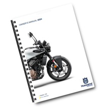HUSQVARNA 2024 - VITPILEN 125 - OWNERS MANUAL - REPRINTED COMB BOUND - €21,69 EUR