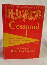 Evangelist Preaching Moral Decay in Hollywood Cesspool Movieland Expose Book 70s - £27.89 GBP