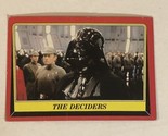 Return of the Jedi trading card Star Wars Vintage #56 The Deciders - $1.97