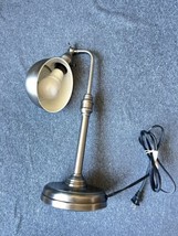 Portable Metal Industrial Table Lamp Up Down 360 Degrees Gooseneck Type - £38.65 GBP