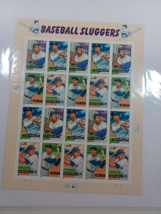 Us Scott 4080 - 4083 Pane Of 20 Baseball Sluggers Stamps 39 Cent (Book 2 #23) - £7.76 GBP