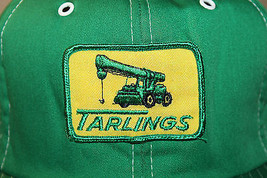 Tarlings Crane Heavy Duty Machinery Cap Hat Vintage Snapback Size Adjust... - £18.04 GBP