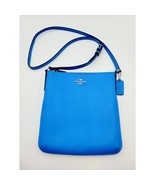 Coach NY Hipster Blue Leather Crossbody Purse Vtg Discontinued - $59.95